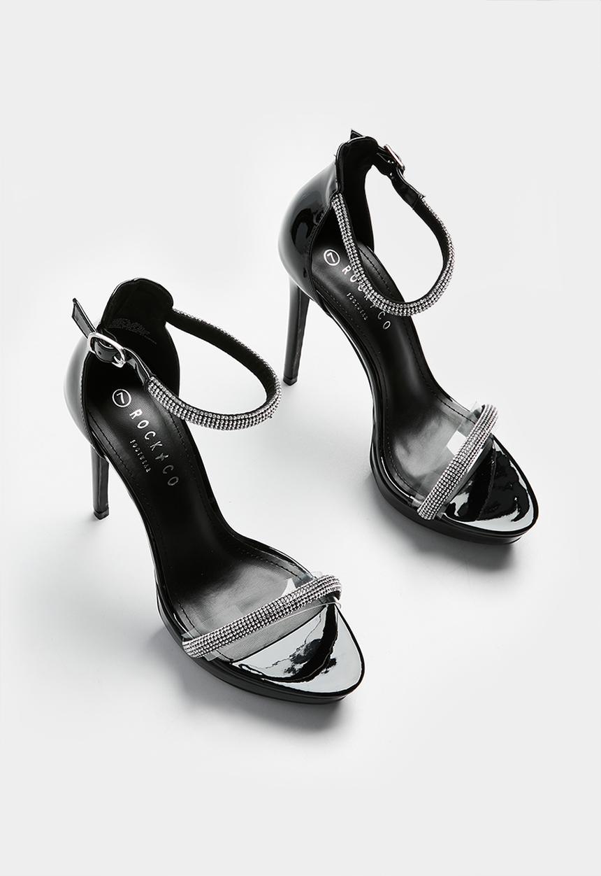 Rock & Co - Vegas 1 stiletto heel - black