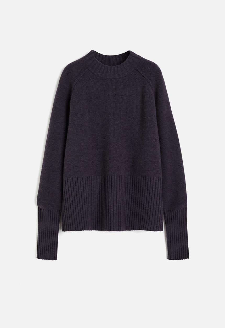 H&M - H&M Studio: Cashmere jumper - dark mauve