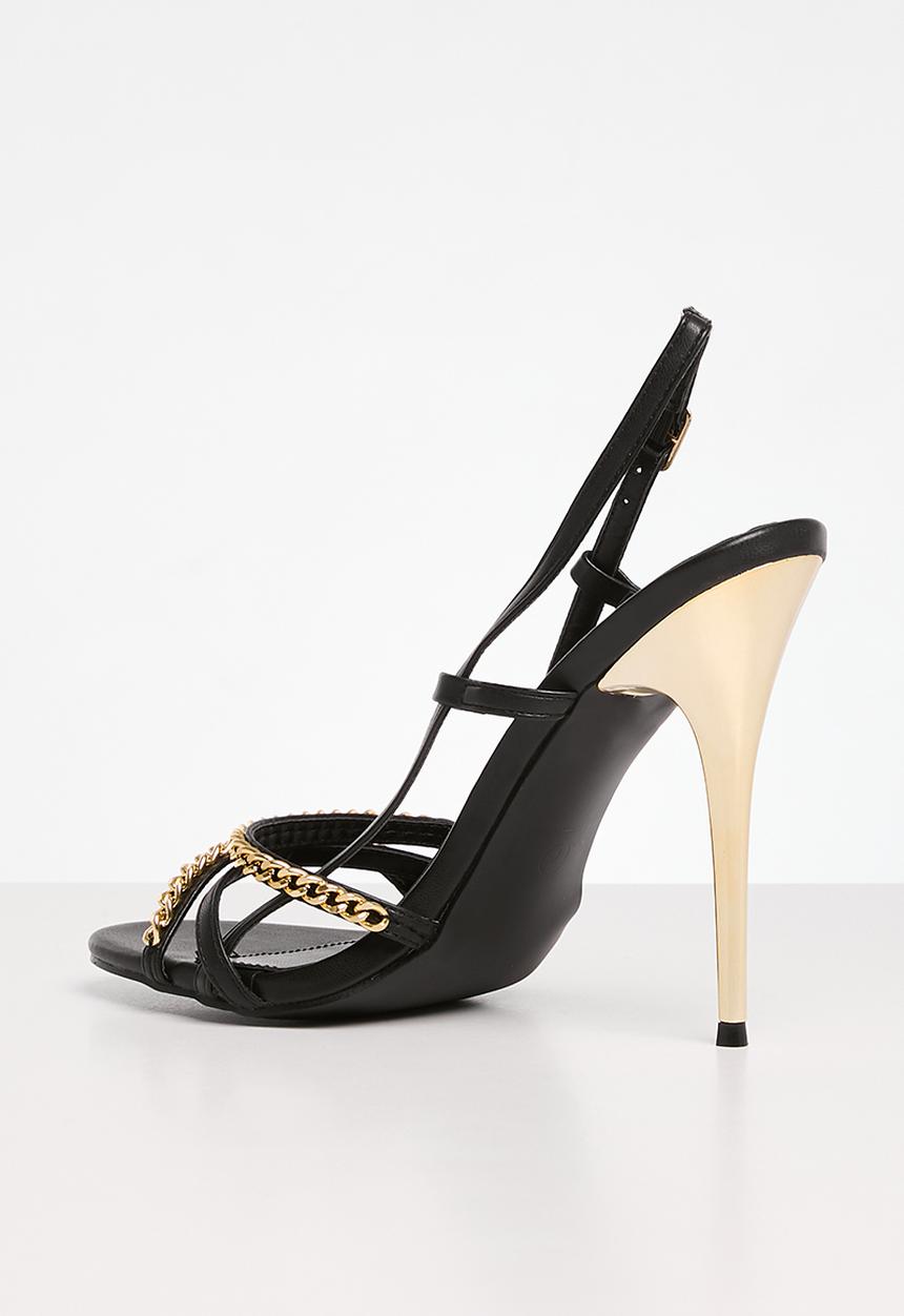 Public Desire - Cleopatra stiletto heel - black
