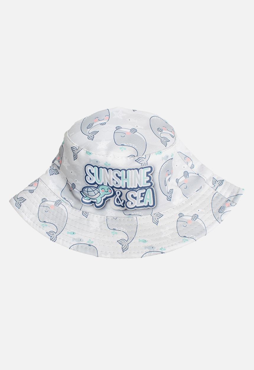 Character Group - Whale bucket hat - grey