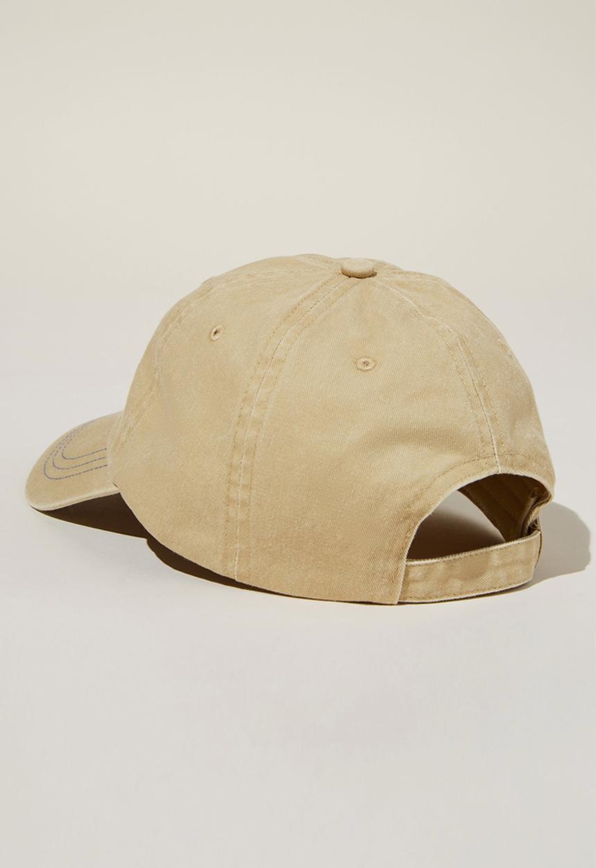 Rubi - Classic dad cap - palm icons/sand