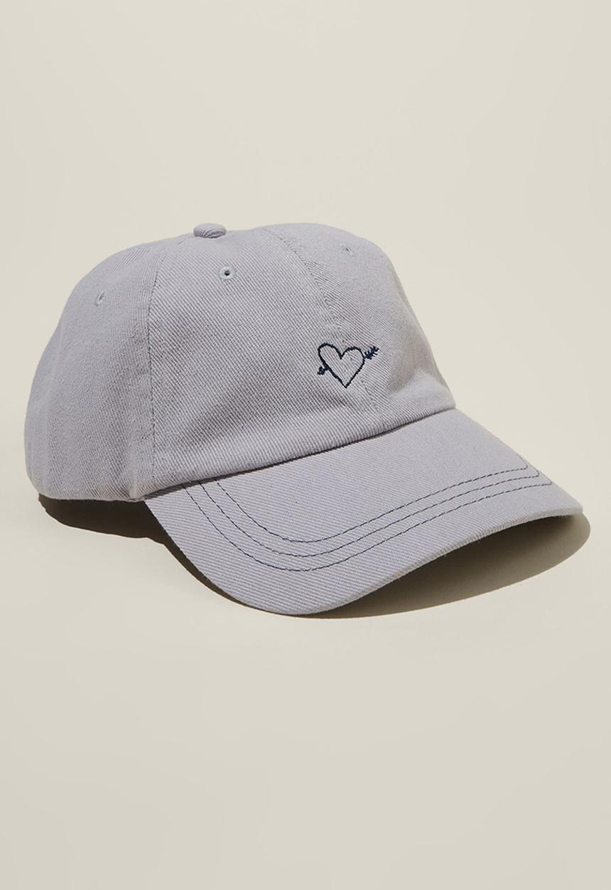 Rubi - Classic dad cap - arrow heart/glacier blue