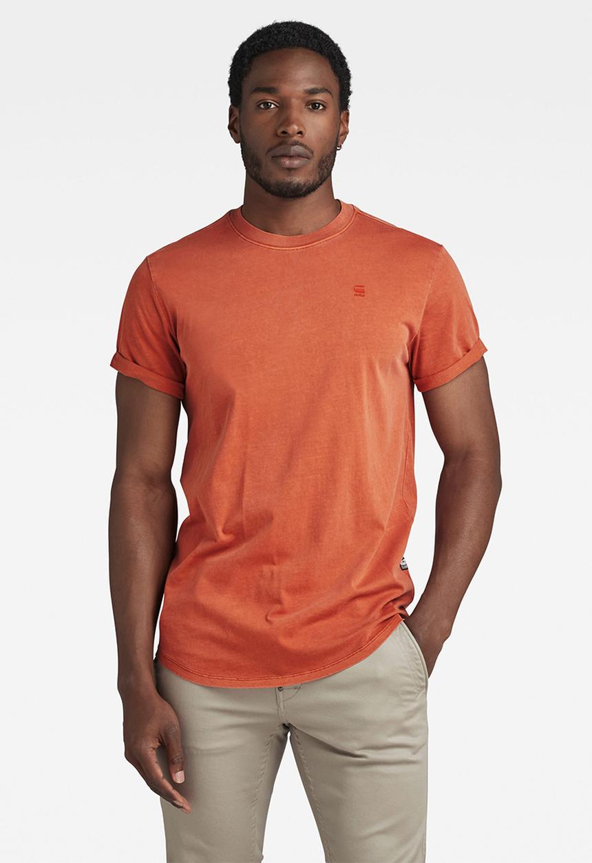 G-STAR - Lash r t short sleeve compact jersey o rfd - coral