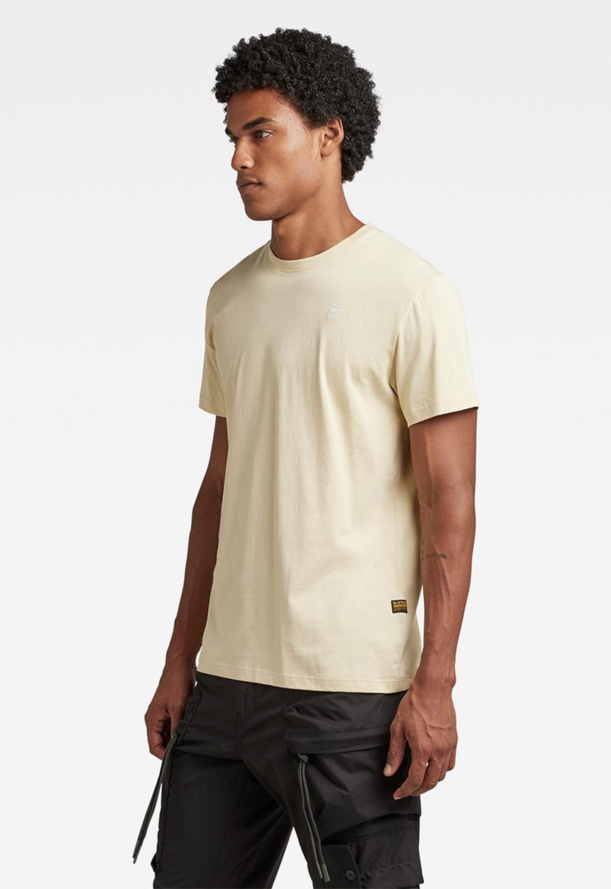 G-STAR - Base-s r t short sleeve compact jersey o - light-yellow