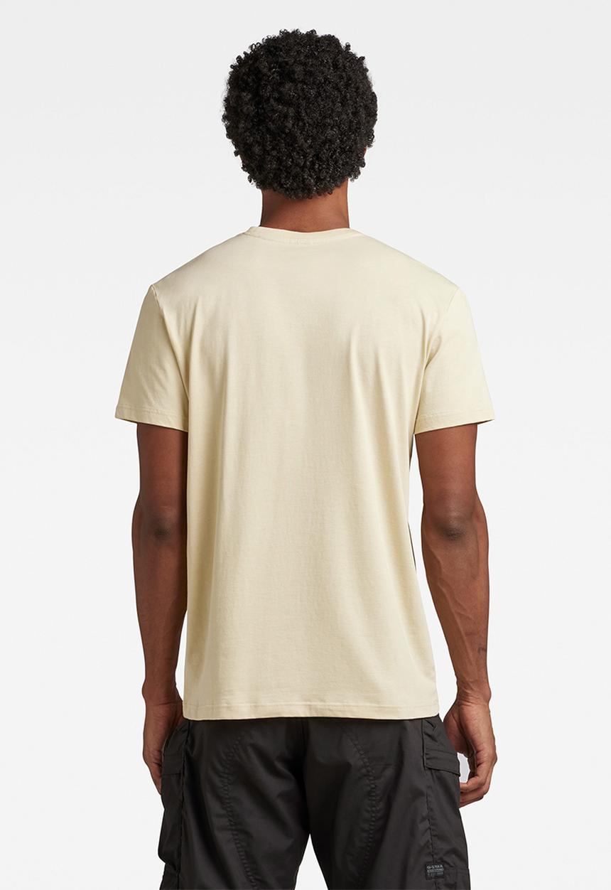 G-STAR - Base-s r t short sleeve compact jersey o - light-yellow