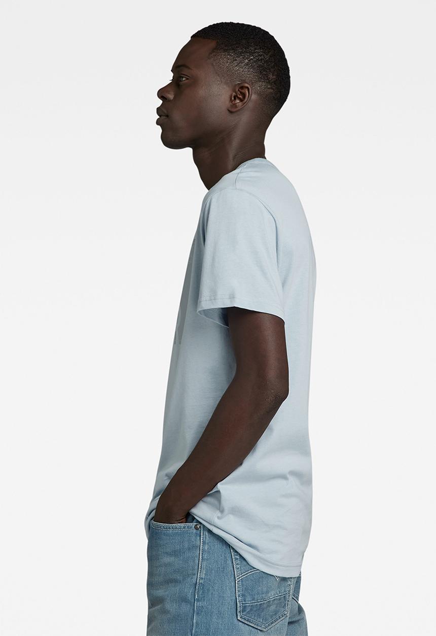 G-STAR - Graphic 8 r t short sleeve youn jersey - mid-blue