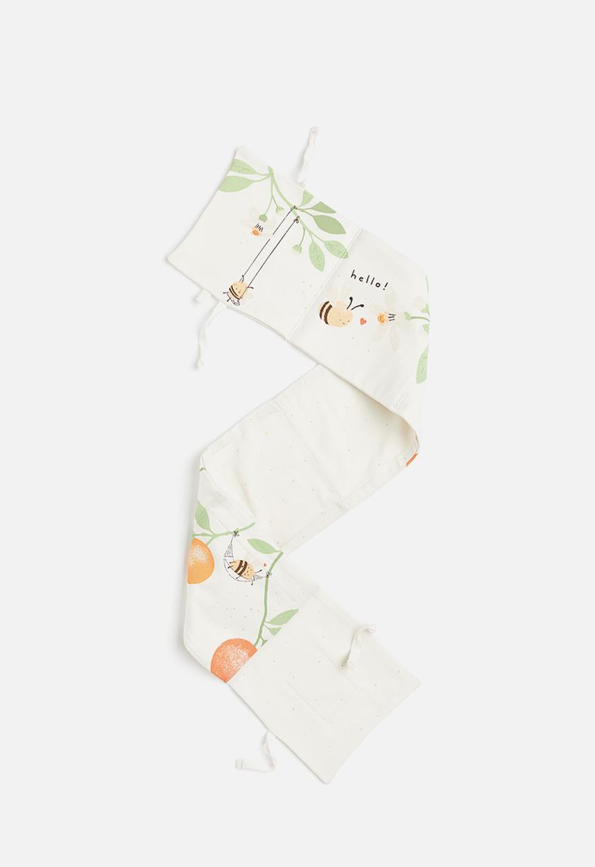 H&M - Fold-out soft book - natural white / fruits  