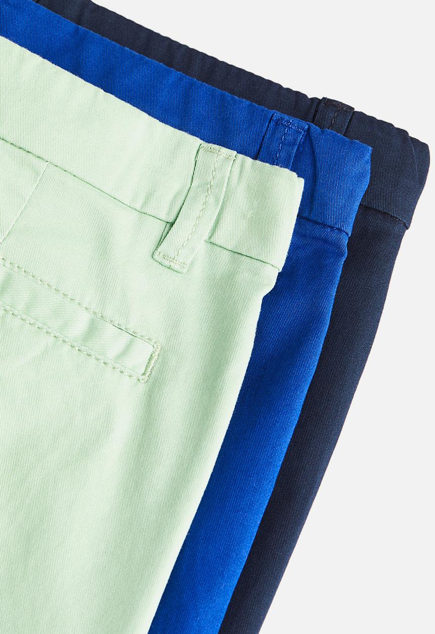 H&M - 3-pack chino shorts - multi 