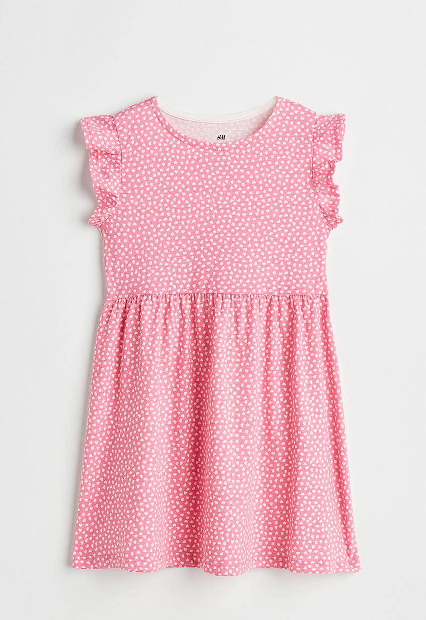 H&M - Patterned dress - pink hearts