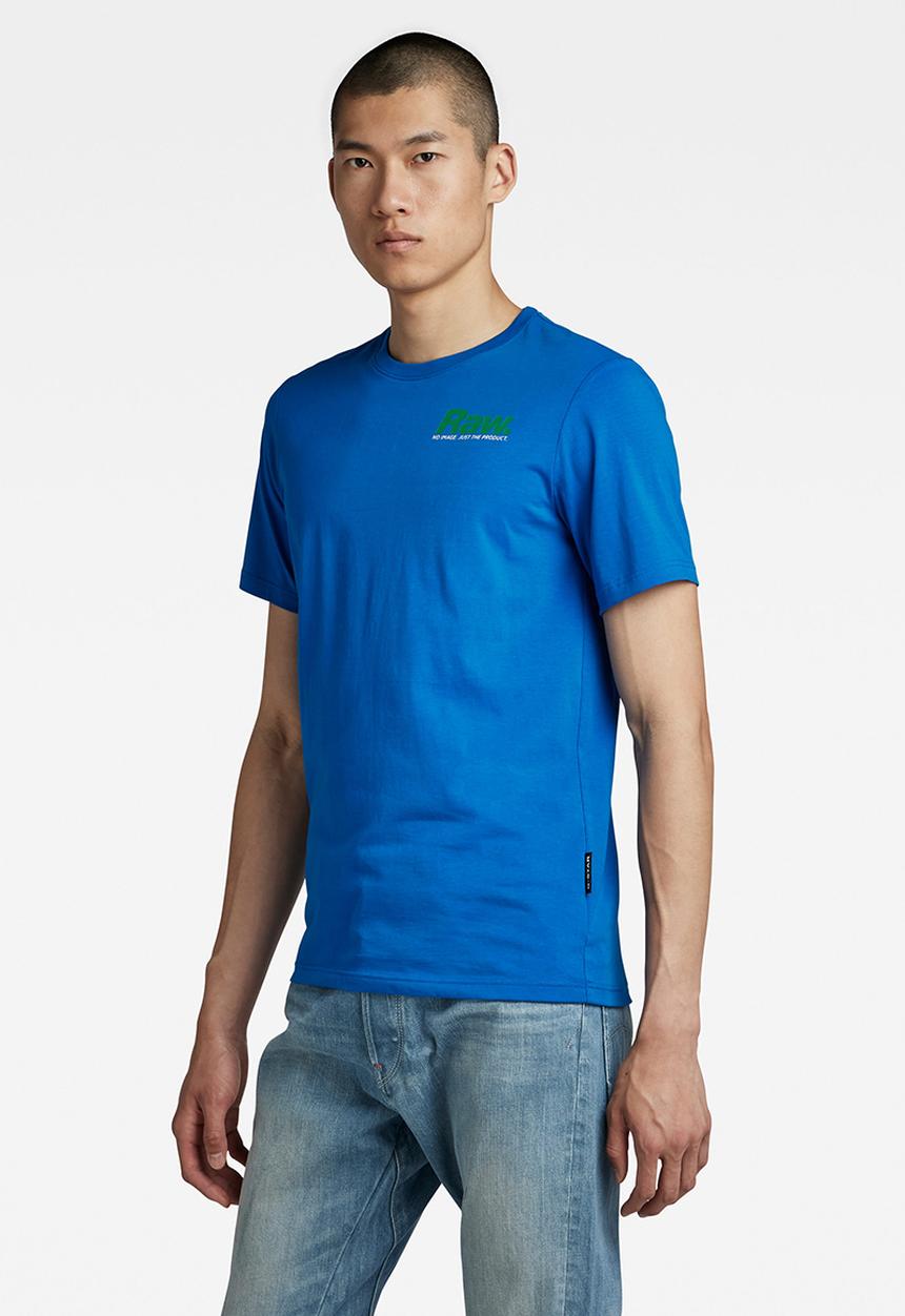 G-STAR - Photographer gr slim - compact jersey O - mid-blue