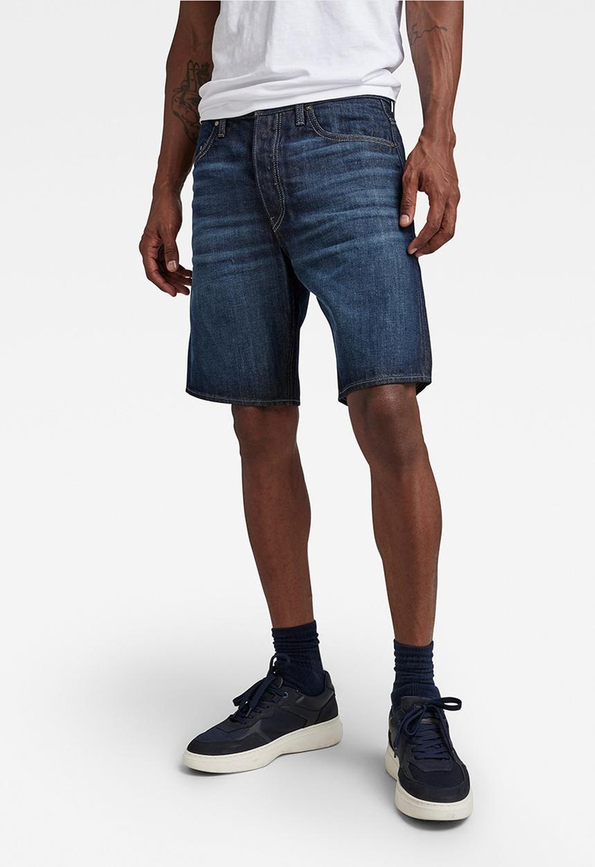 G-STAR - Triple a short - kir denim 2.0 - mid-blue