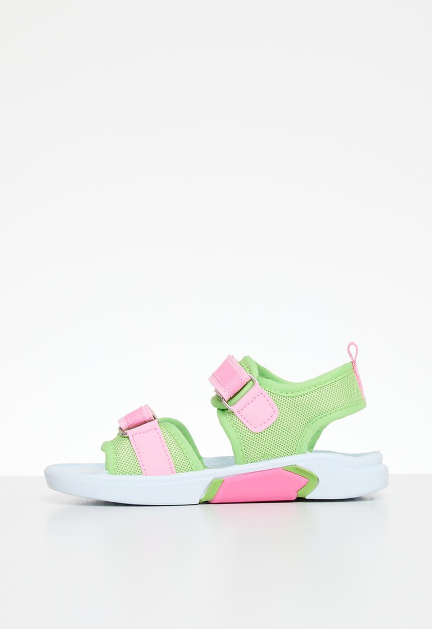 Pierre Cardin - Antelope sandal - pink & green