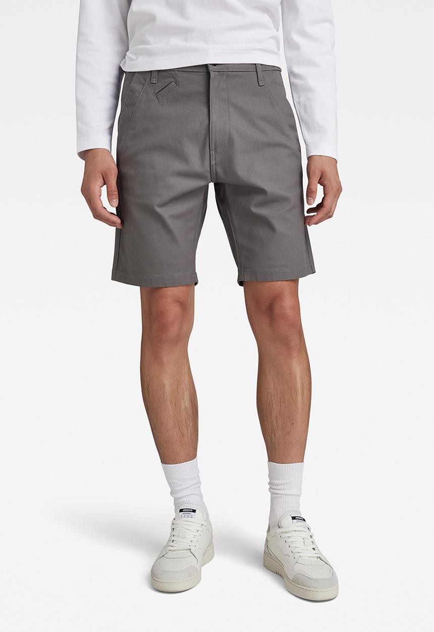 G-STAR - Bronson 2.0 slim chino short - backdrop stretch canvas - dark-grey