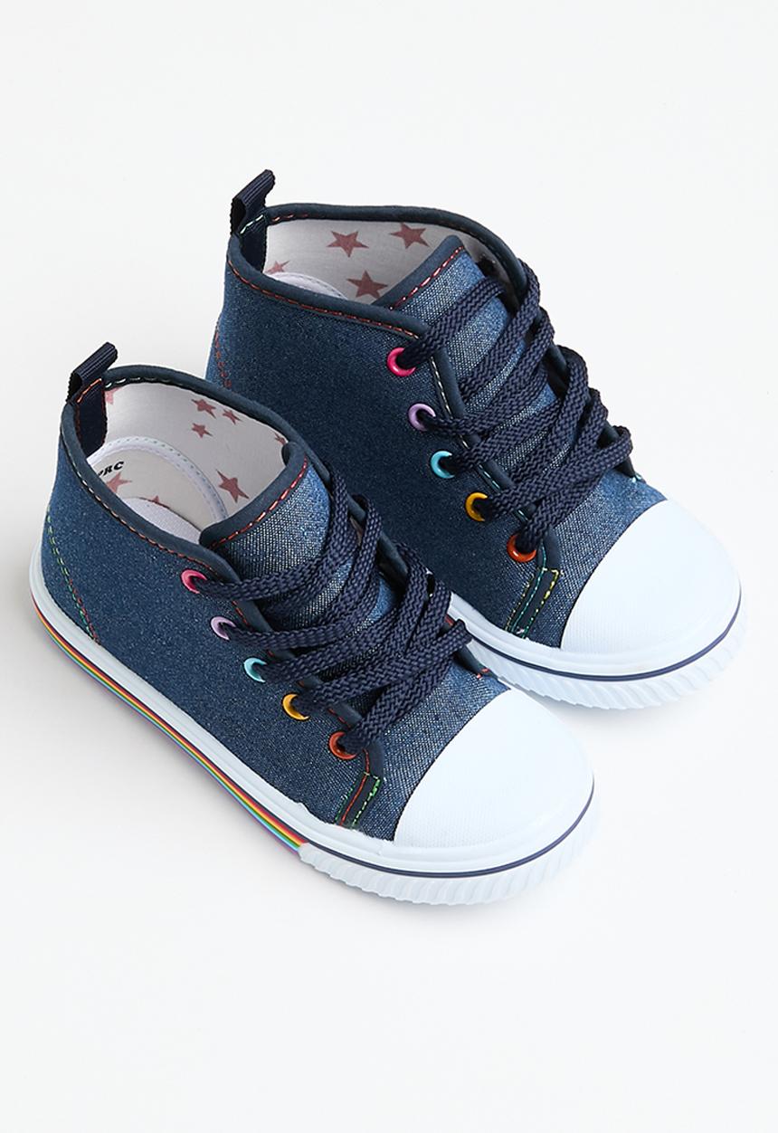 Pierre Cardin - Rainbow sneaker boot - denim blue