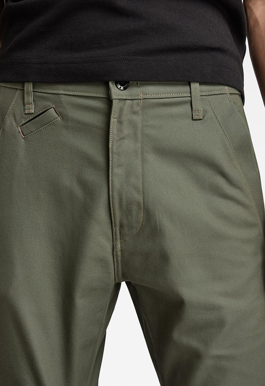 G-STAR - Bronson 2.0 slim chino short - backdrop stretch canvas - olive