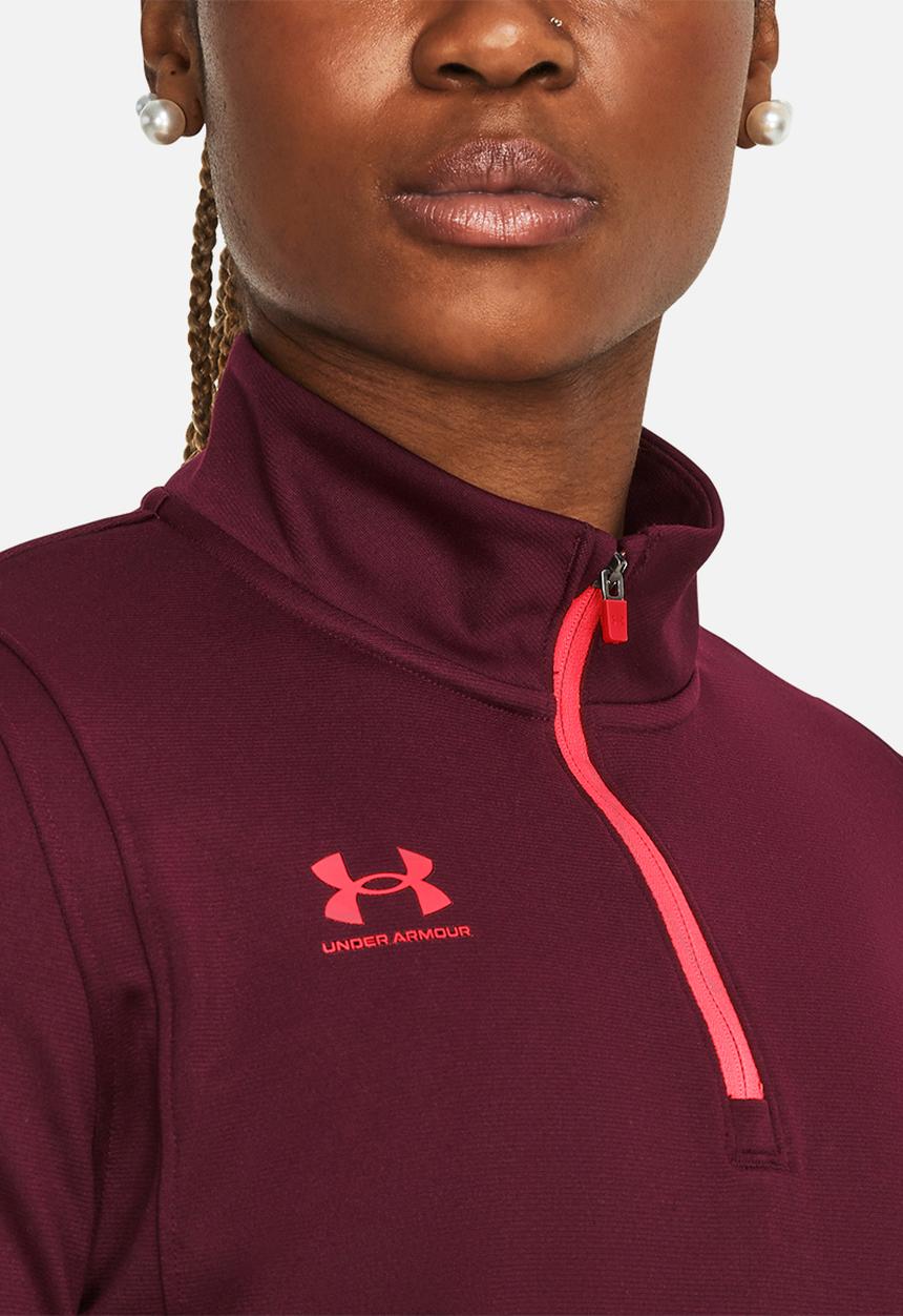 Under Armour - Ua w's ch midlayer - dark maroon & beta