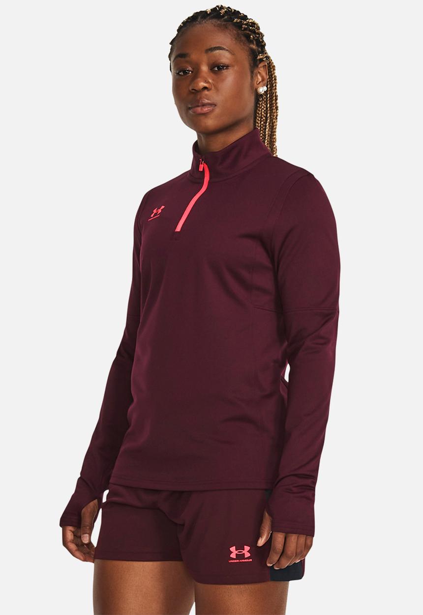 Under Armour - Ua w's ch midlayer - dark maroon & beta