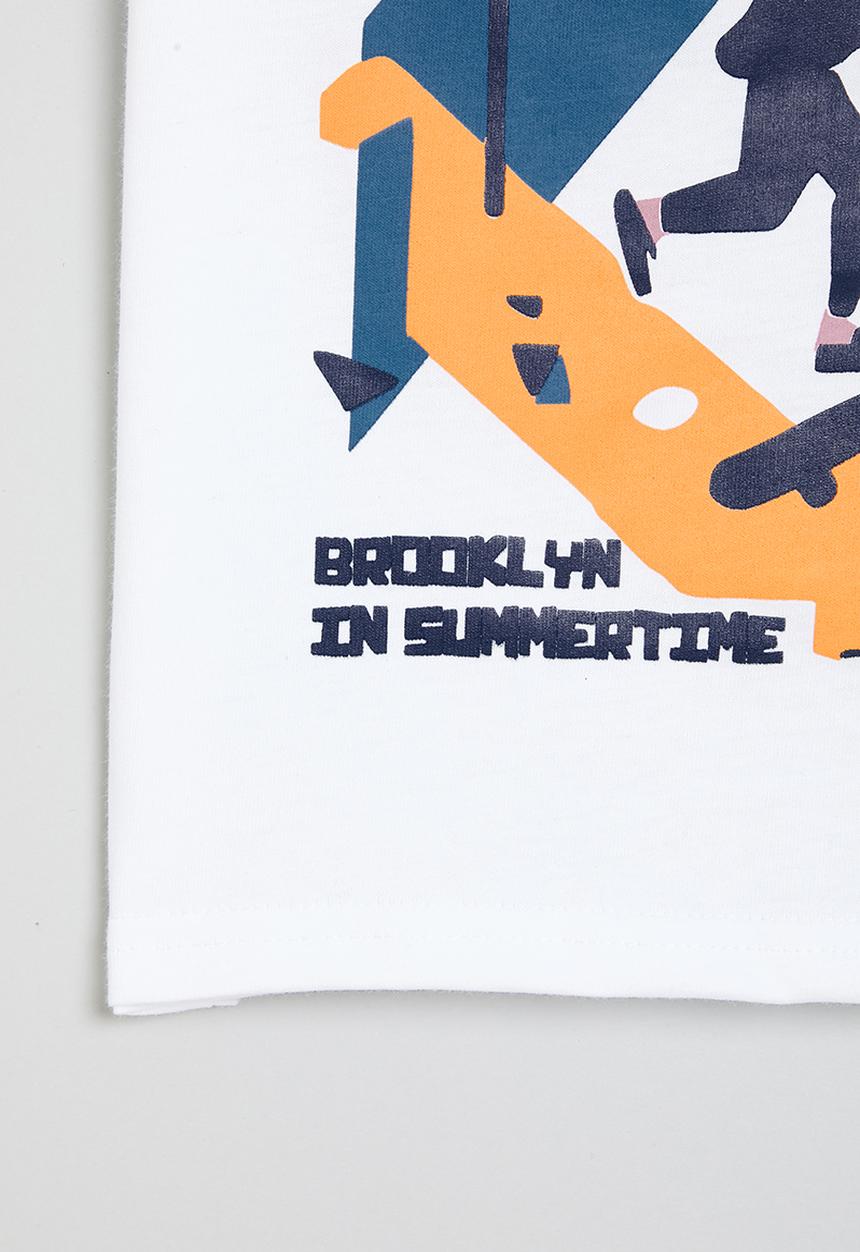 Pop Candy - Graphic t-shirt -white