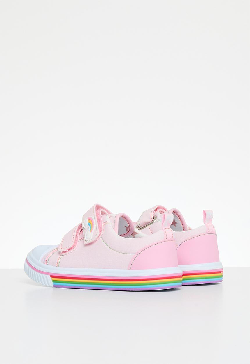 Pierre Cardin - Infants rainbow sneaker - light pink
