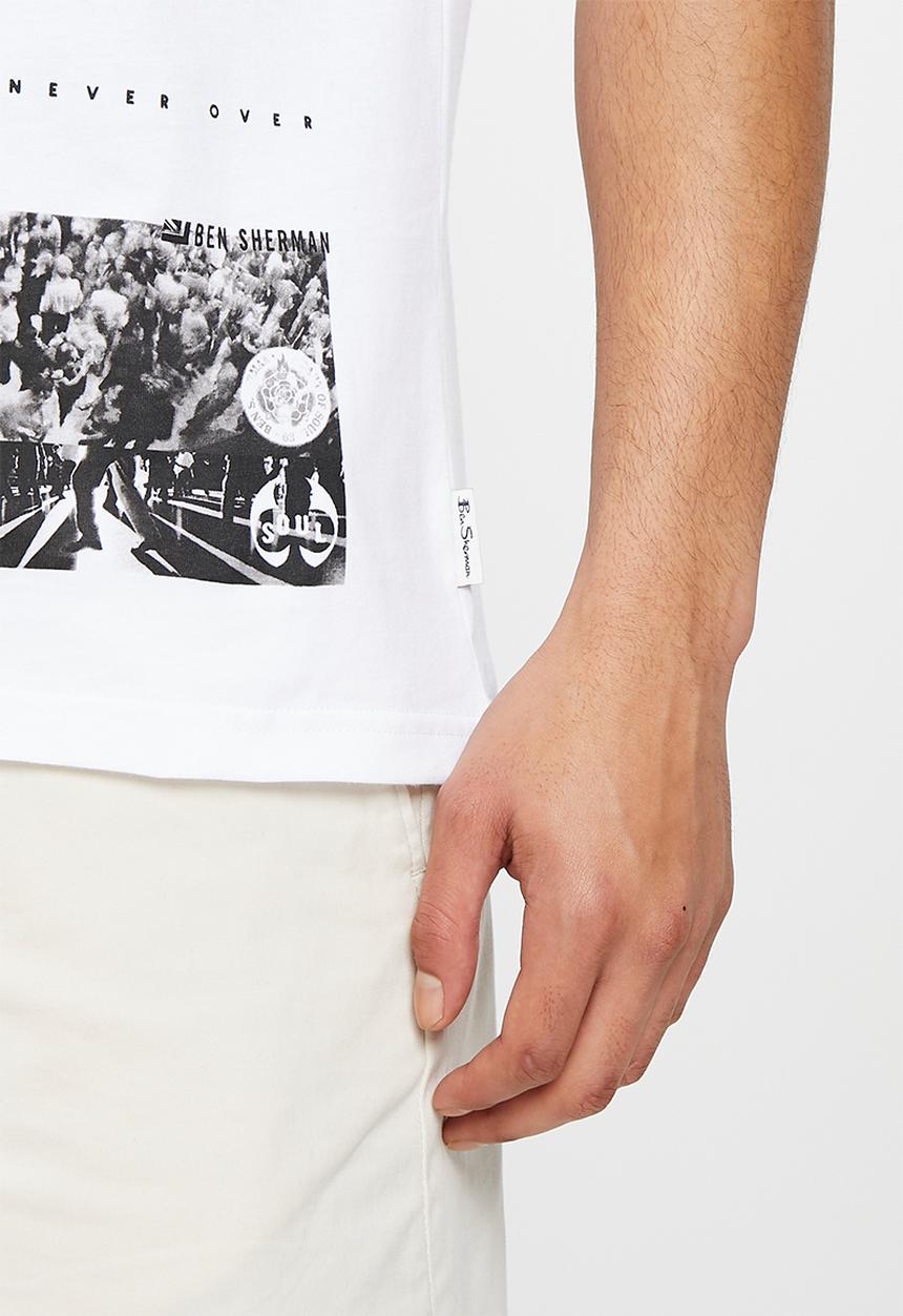 Ben Sherman - Northern soul tee-shirt - white