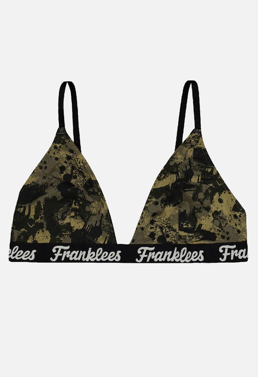 Franklees - Camo triangle bralette - multi