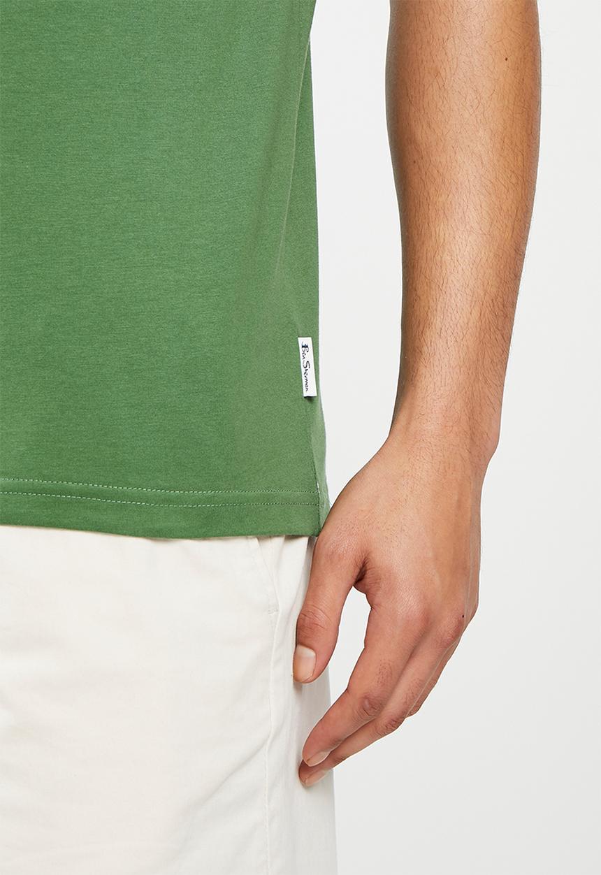 Ben Sherman - Playing card tee-shirt - rich fern