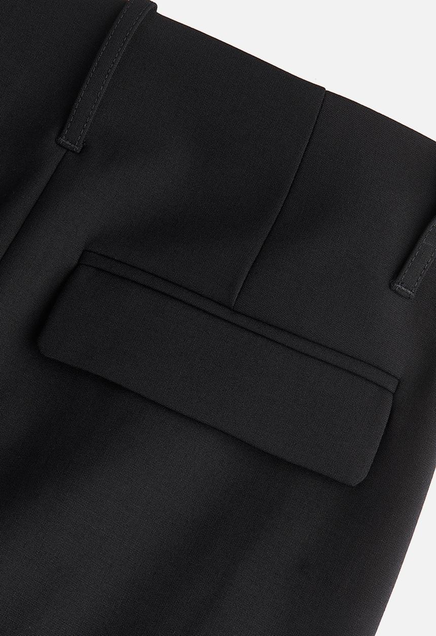 H&M - H&M Studio: Wool-blend pencil skirt - midnight black 