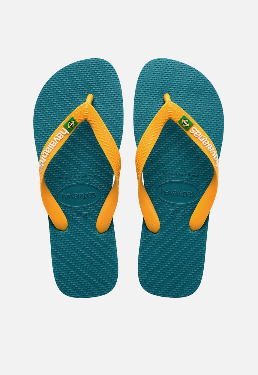 Havaianas - Brazil logo - vibe green