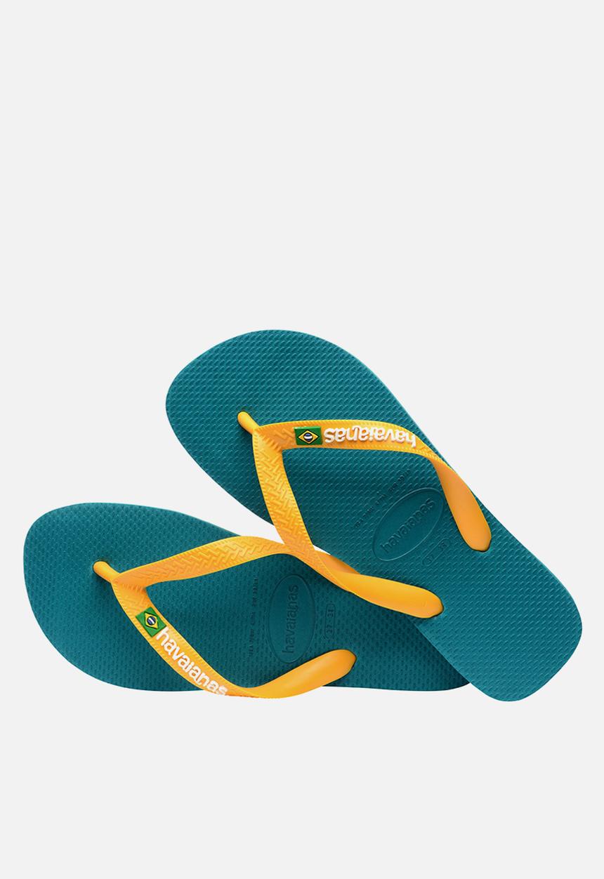 Havaianas - Brazil logo - vibe green