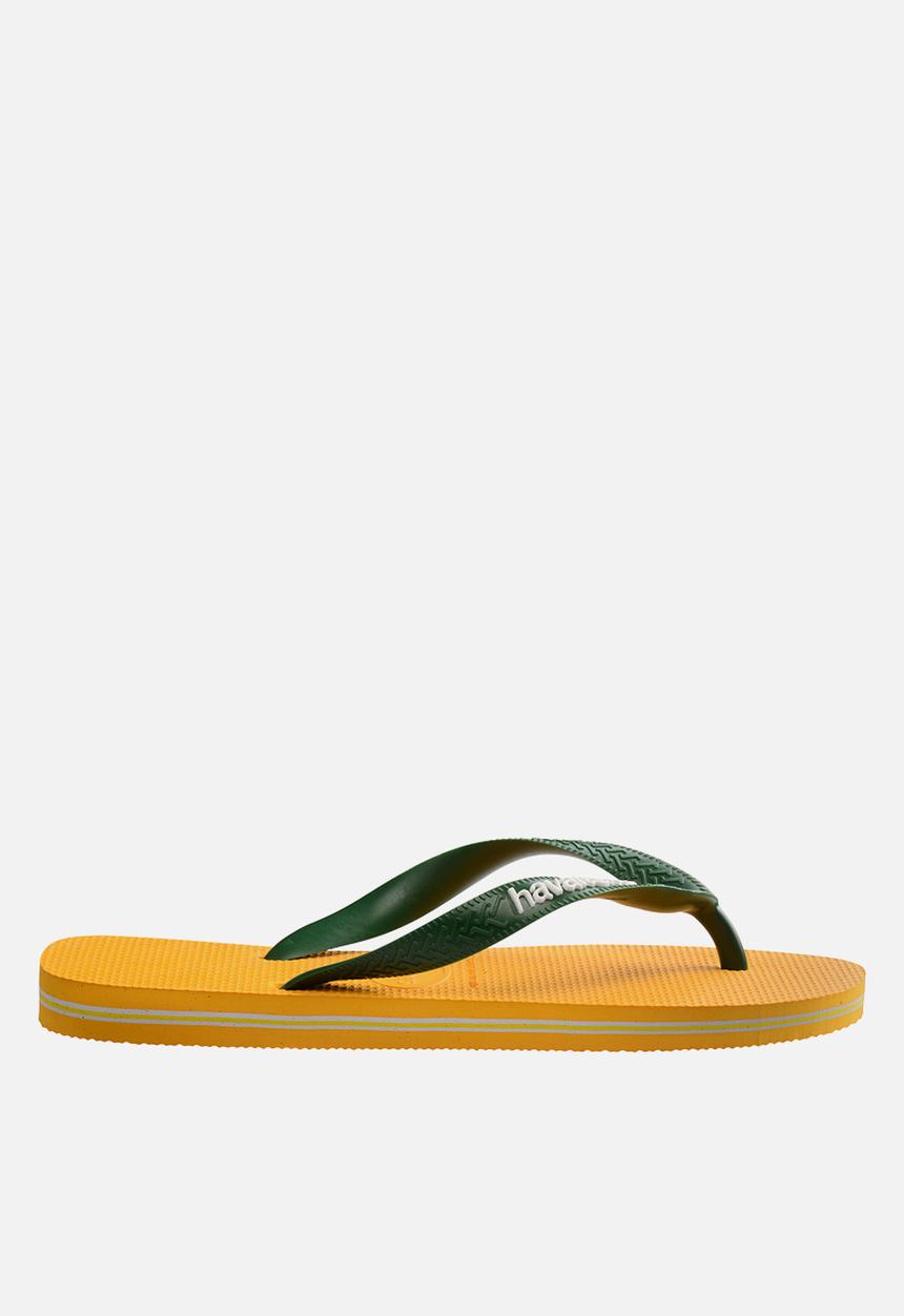 Havaianas - Brazil logo -  pop yellow