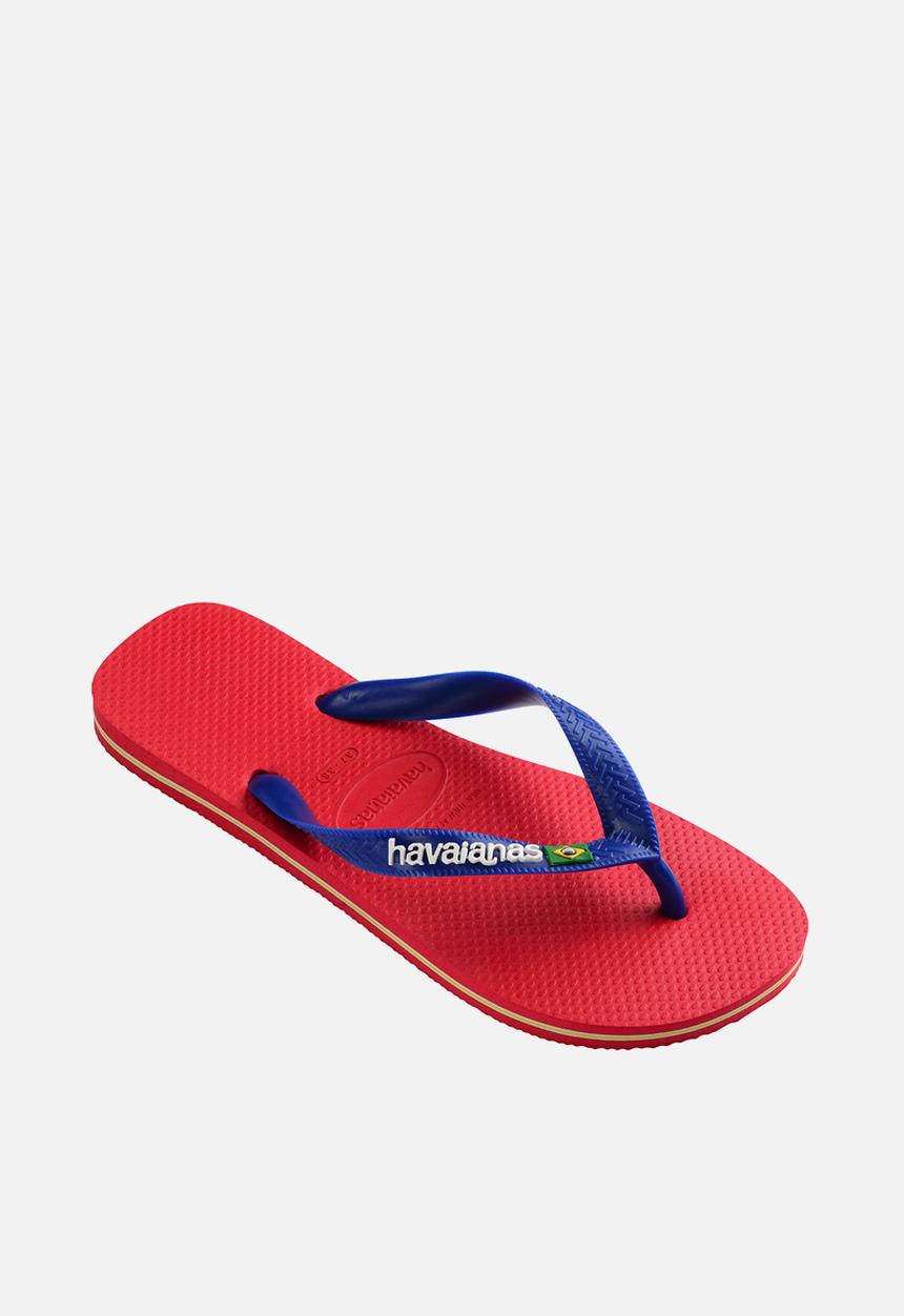 Havaianas - Brazil logo  - ruby red / ruby red
