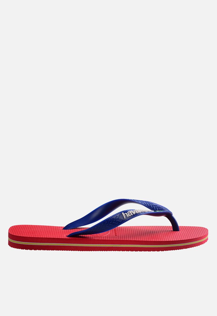 Havaianas - Brazil logo  - ruby red / ruby red