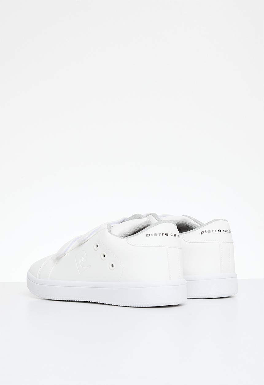 Pierre Cardin - Cole 2 tab sneaker - white mono