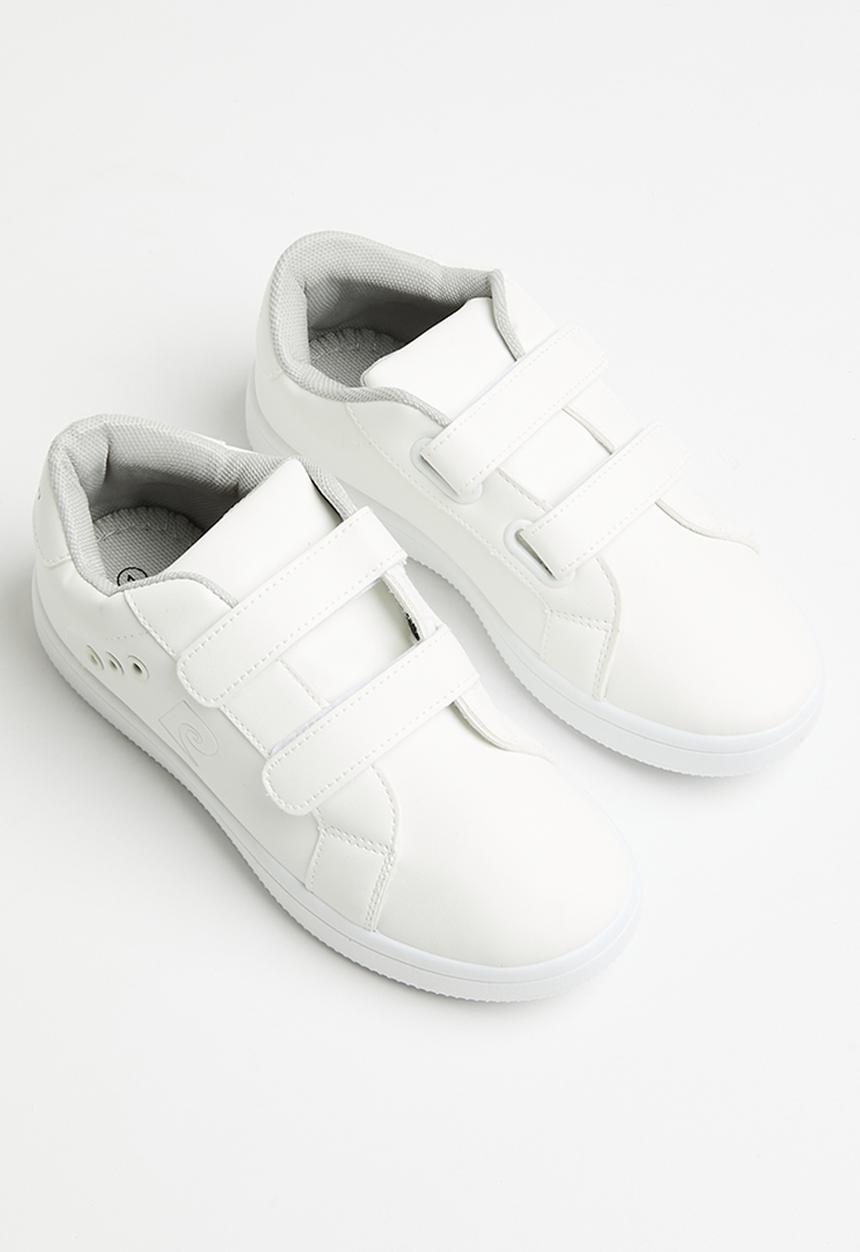 Pierre Cardin - Cole 2 tab sneaker - white mono