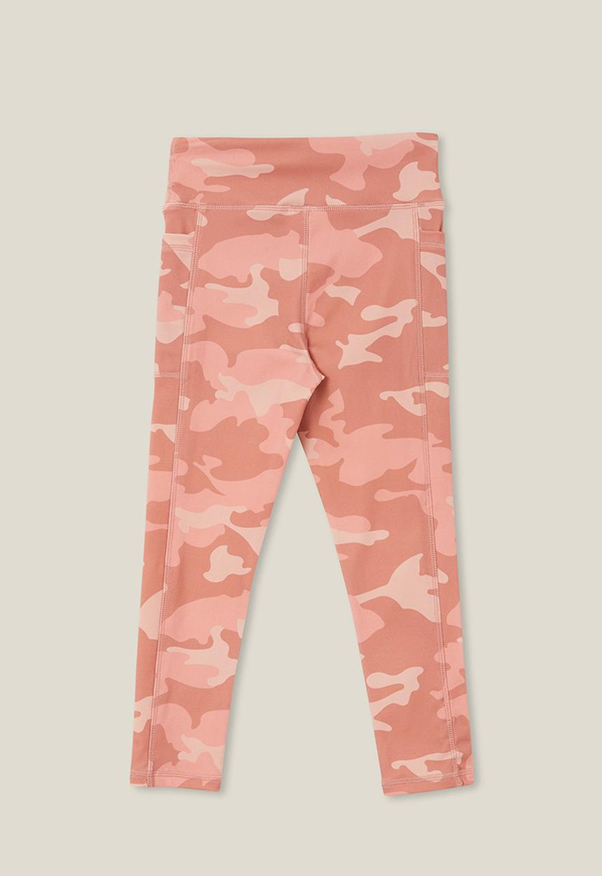 Cotton On - Tara 7/8 tight - berry camo