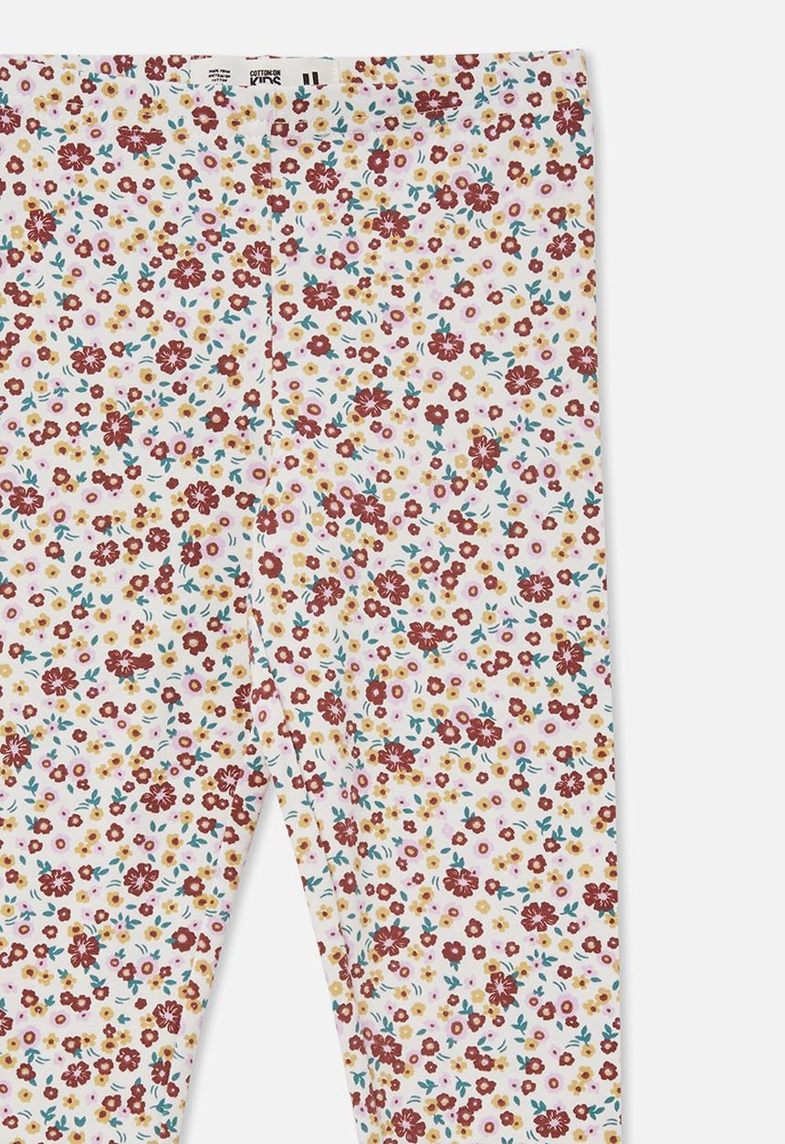 Cotton On - Huggie tights - vanilla/helena ditsy