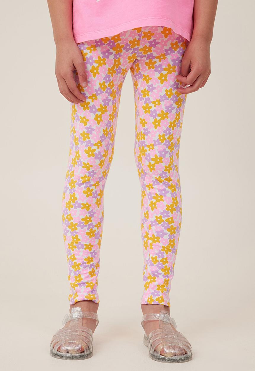 Cotton On - Huggie tights - vanilla/ditsy floral