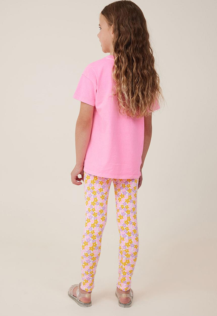 Cotton On - Huggie tights - vanilla/ditsy floral