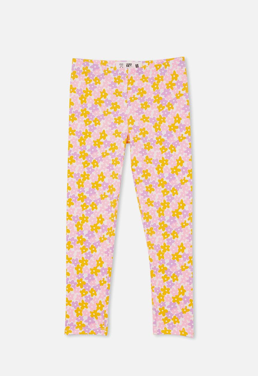 Cotton On - Huggie tights - vanilla/ditsy floral