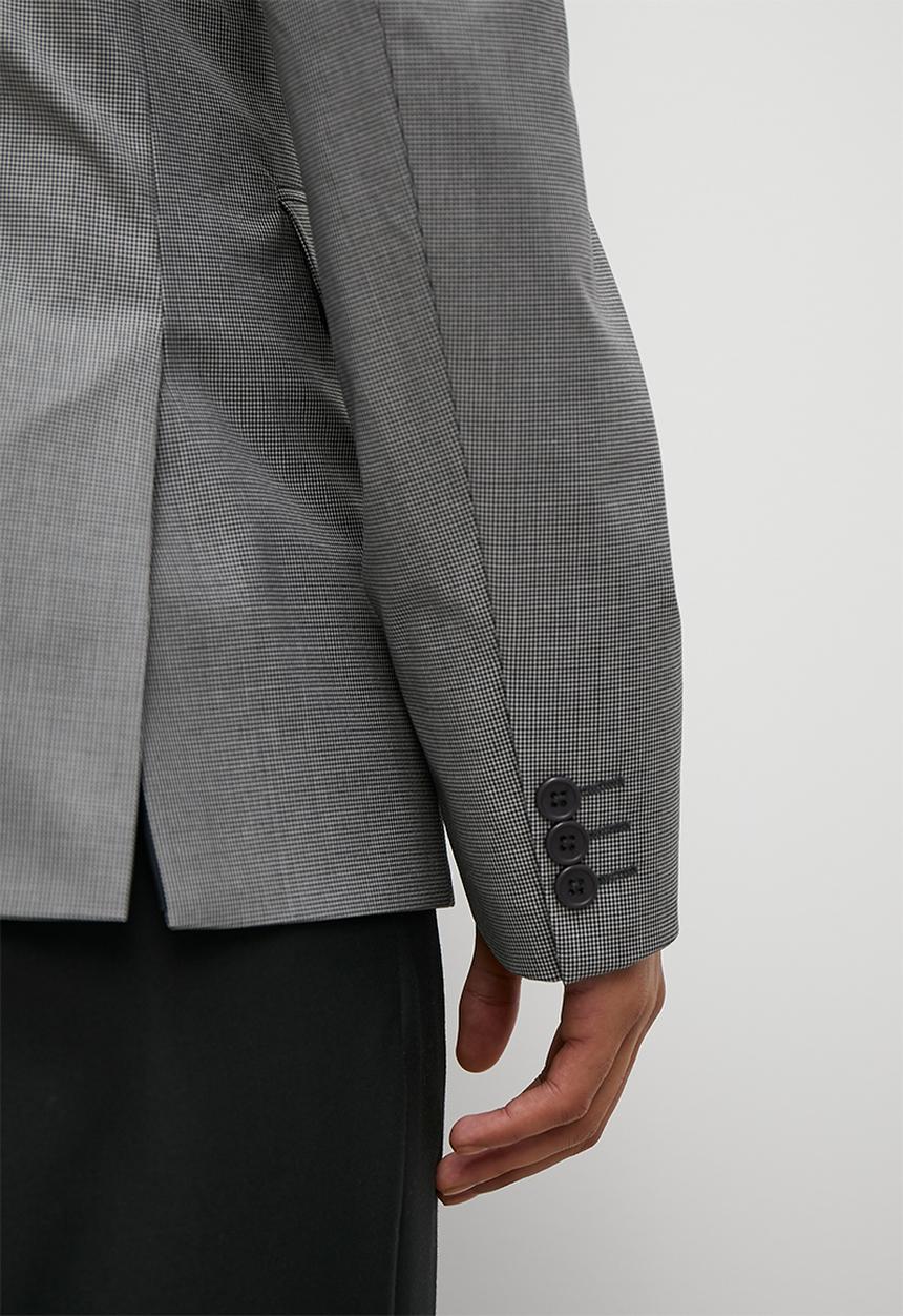 Superbalist - Double breasted slim fit blazer - grey check