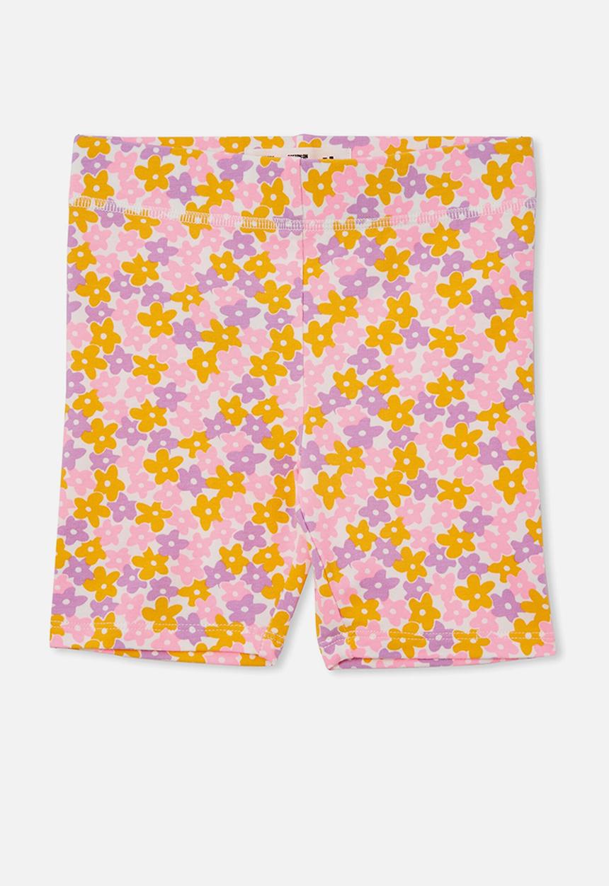 Cotton On - Hailey bike short - vanilla/ditsy floral