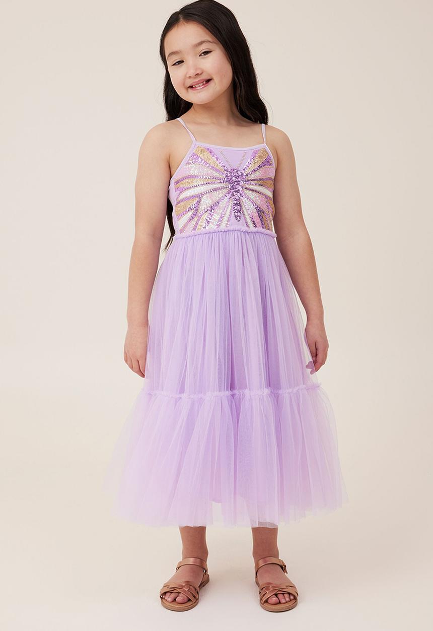 Cotton On - Iris dress up dress - lilac drop/butterfly