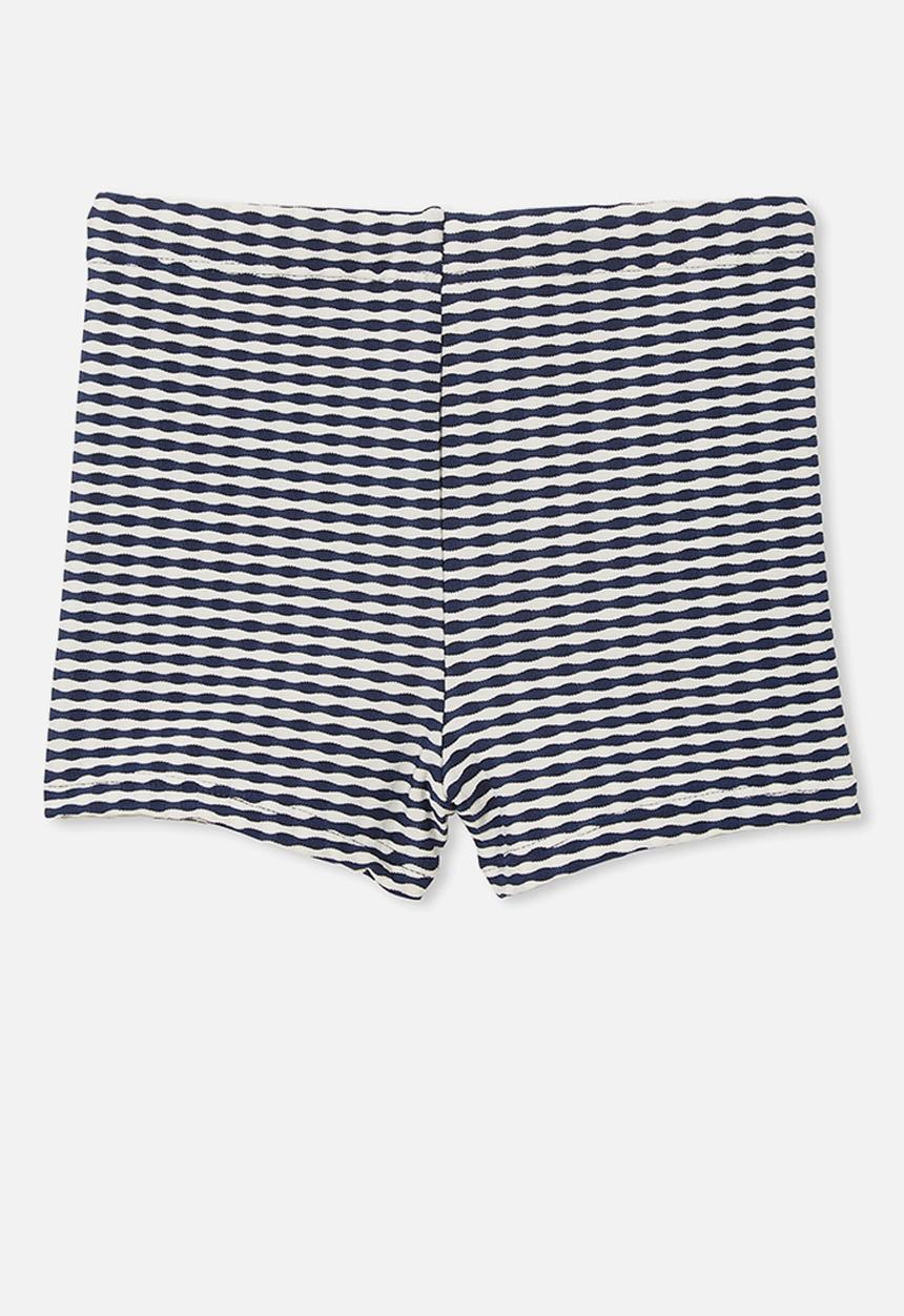 Cotton On - Billy boyleg swim trunk - in the navy/stripe