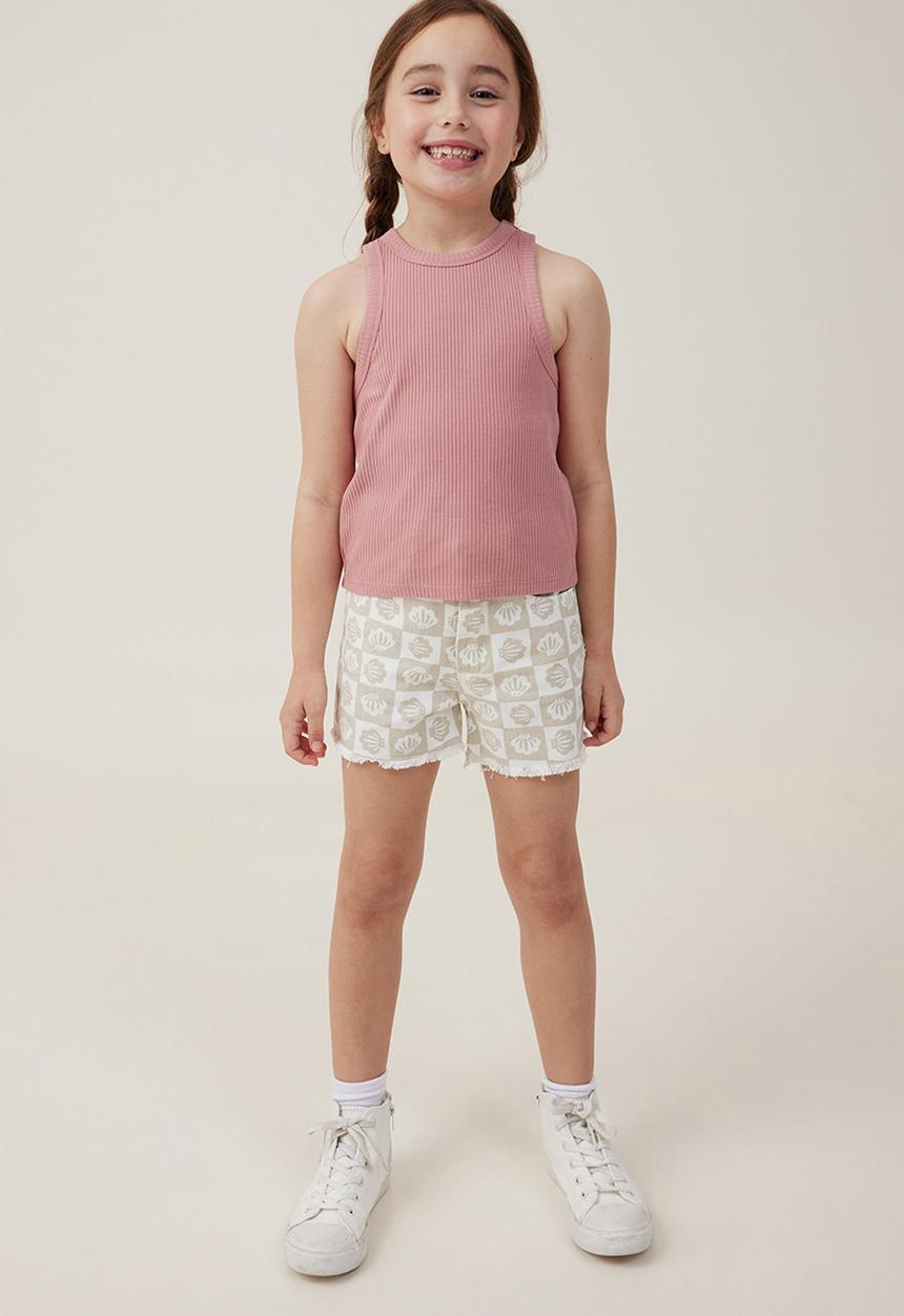 Cotton On - Eleanor tank - clay pigeon