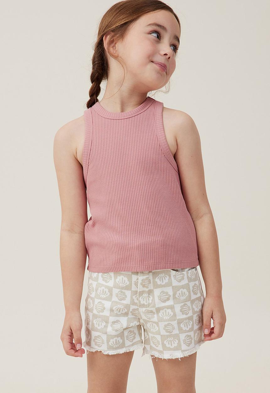 Cotton On - Eleanor tank - clay pigeon