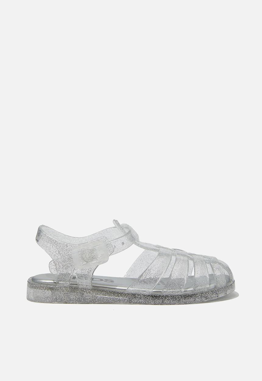 Cotton On - Elsie jelly sandal - silver glitter