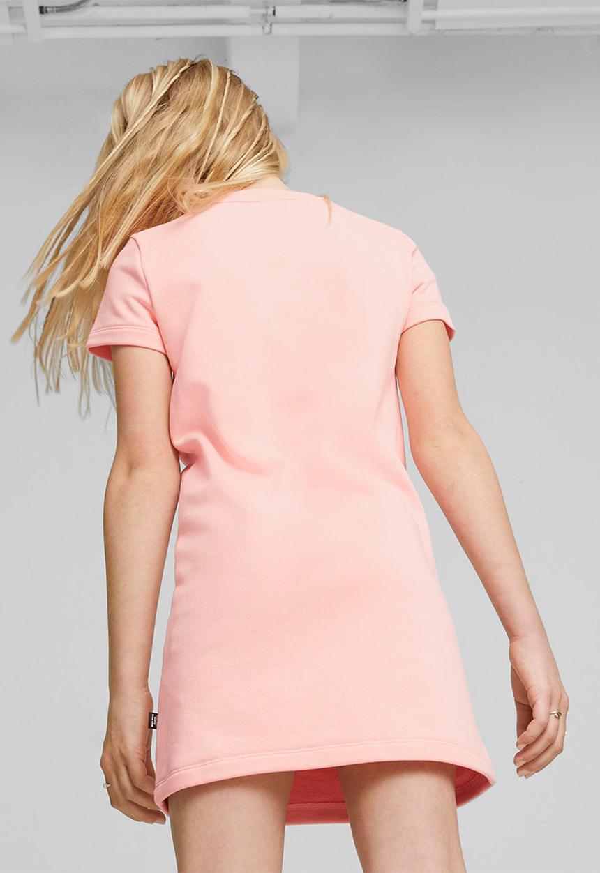 PUMA - Ess+ logo dress tr g - peach smoothie