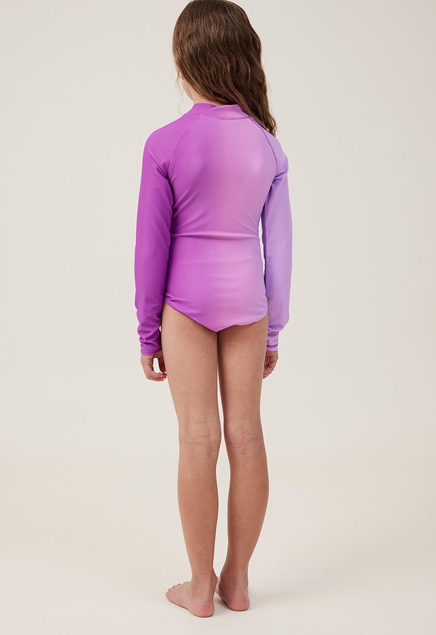 Cotton On - Lydia one piece - lavender/opera gradient