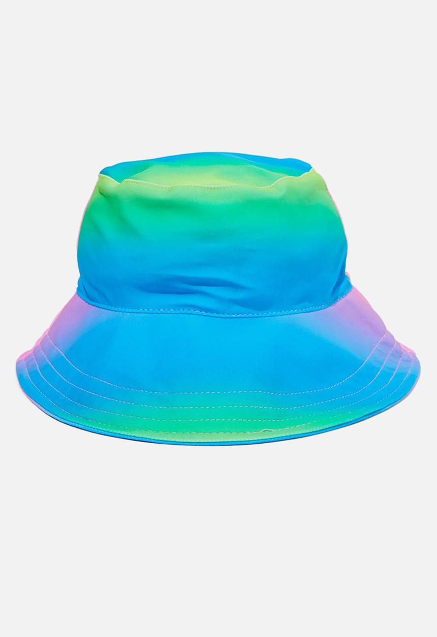 Cotton On - Swim bucket hat - rainbow gradient