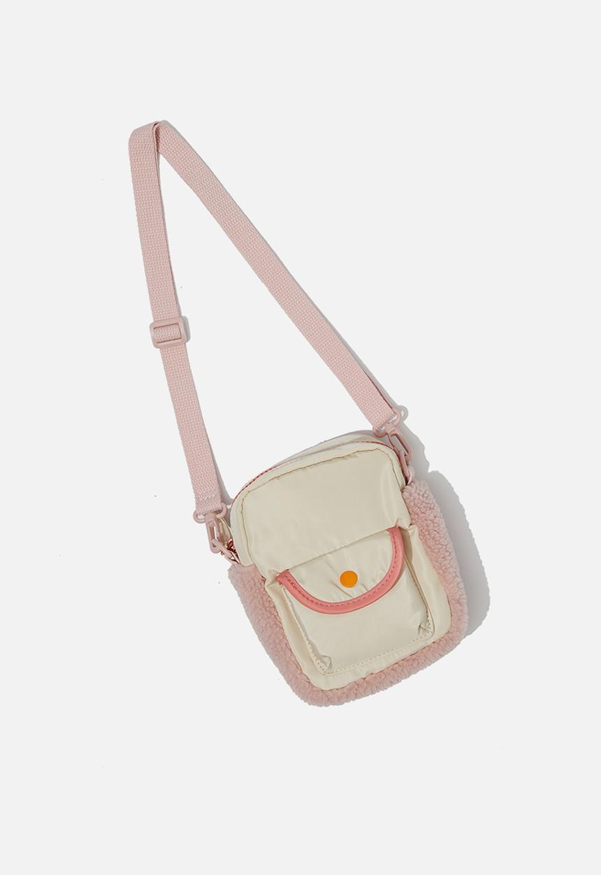 Cotton On - Teddy cross body bag - zephyr